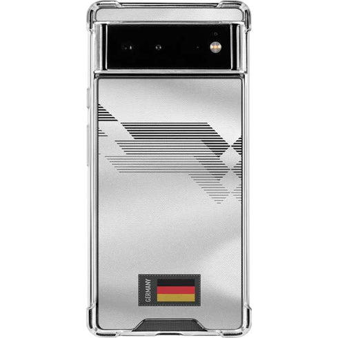 Germany Soccer Flag Google Pixel 6 Clear Case